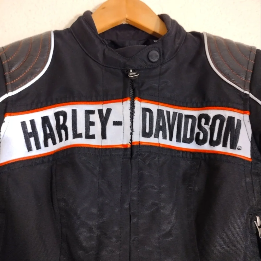 Harley-Davidson® Women's Triple Vent System Waterproof Textile Riding Jacket - Picture 2 of 16